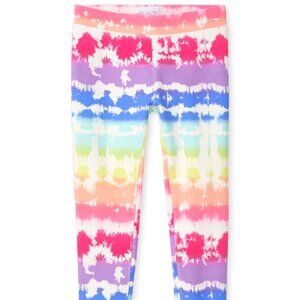 Girls Rainbow Tie Dye Perfect Ponte Leggings Size 14 New with tags